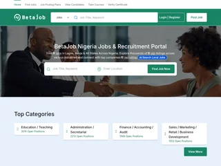 BetaJob Nigeria screenshot preview BetaJob Nigeria screenshot preview