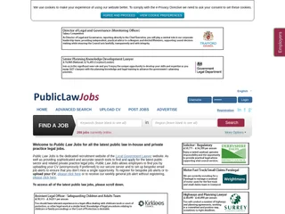 Public Law Jobs platform preview Public Law Jobs platform preview