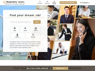 Hospitality Careers platform preview Hospitality Careers platform preview
