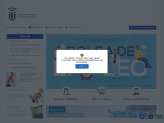 PORTALEMP - Portal del empleo y el emprendimiento - AYUNTAMIENTO DE MAJADAHONDA screenshot preview PORTALEMP - Portal del empleo y el emprendimiento - AYUNTAMIENTO DE MAJADAHONDA screenshot preview