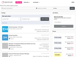 MA LGBT Chamber of Commerce Job Board screenshot preview MA LGBT Chamber of Commerce Job Board screenshot preview