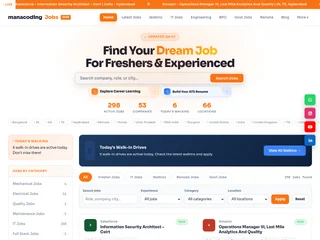 ManaCoding Jobs platform preview