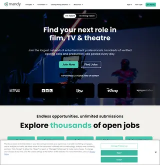 Mandy platform preview