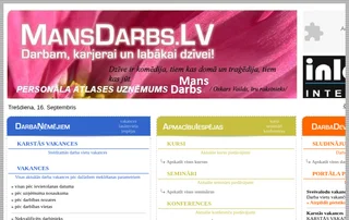 MansDarbs.lv screenshot preview MansDarbs.lv screenshot preview
