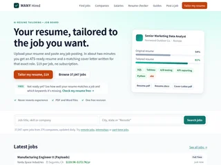 MANY Hired screenshot preview MANY Hired screenshot preview