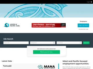 Māori & Pacific Jobs platform preview
