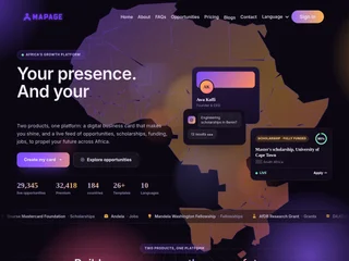MaPage Africa screenshot preview MaPage Africa screenshot preview
