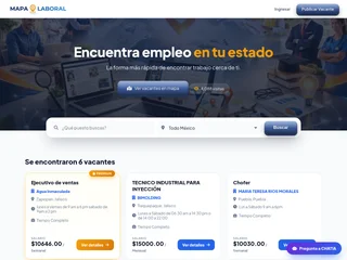 Mapa Laboral México screenshot preview