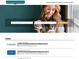 MarketingStellenmarkt.de screenshot preview