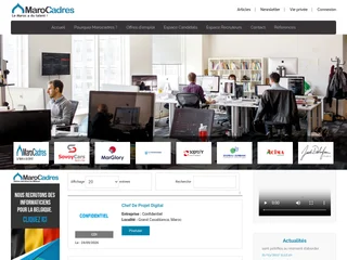 Marocadres screenshot preview Marocadres screenshot preview