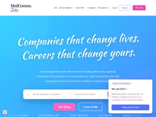 MedComms.Jobs screenshot preview MedComms.Jobs screenshot preview