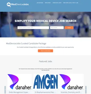 MedDeviceJobs screenshot preview