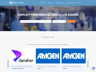 MedDeviceJobs platform preview