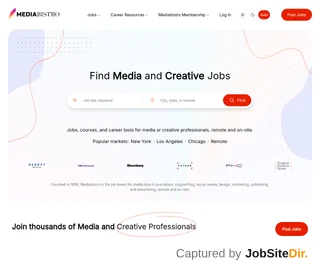 Mediabistro platform preview