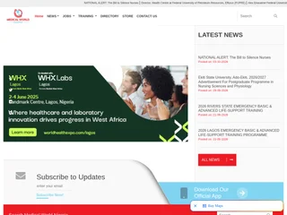 Medical World Nigeria platform preview Medical World Nigeria platform preview