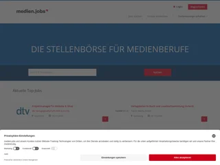 medienjobs.boersenblatt.net platform preview
