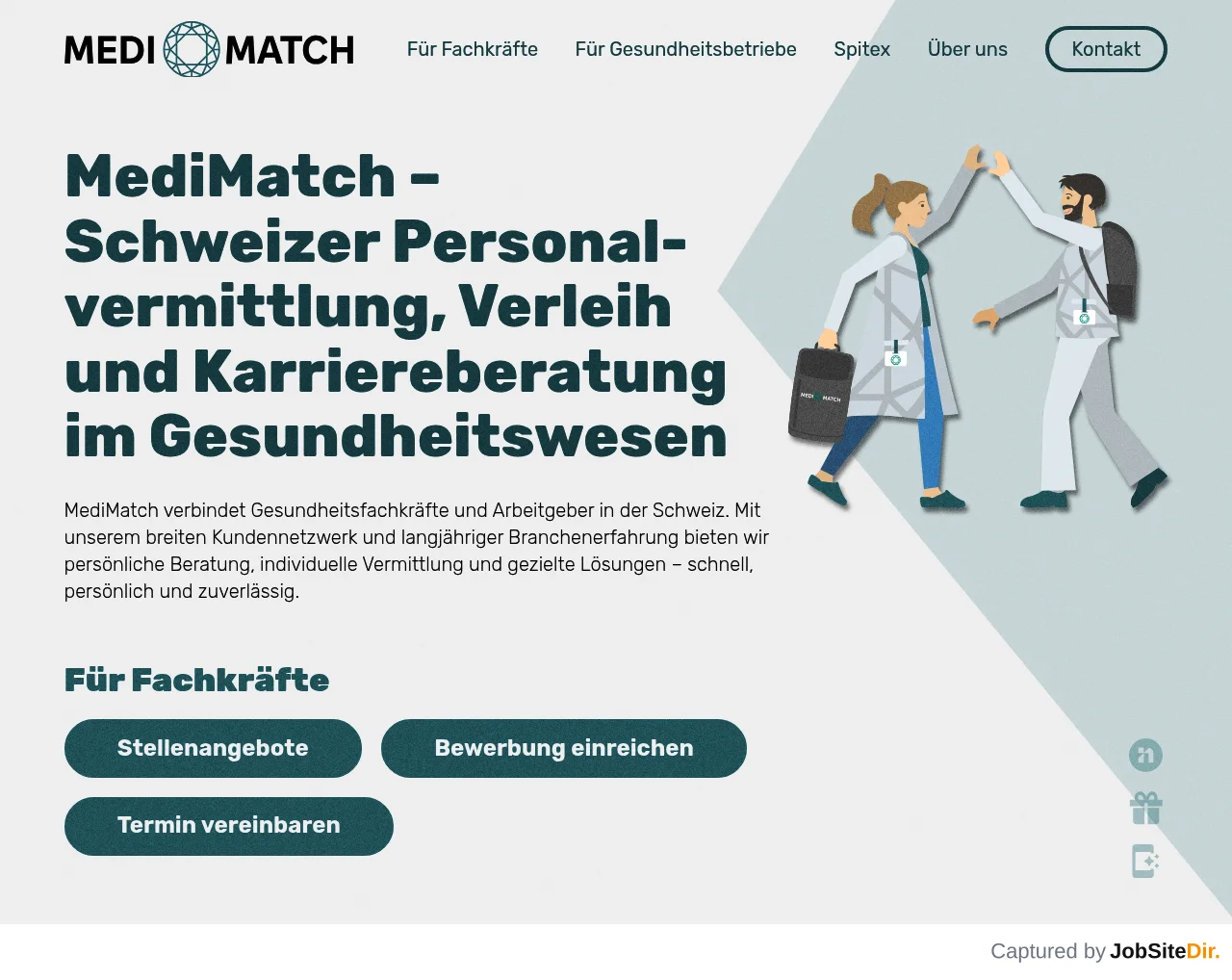 MediMatch screenshot MediMatch website screenshot