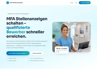 MFA-Stellenportal.de screenshot preview
