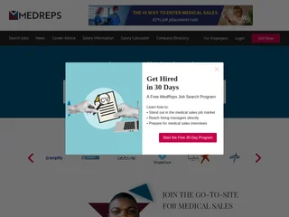 MedReps platform preview MedReps platform preview