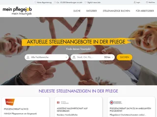 Mein PflegeJob.de screenshot preview Mein PflegeJob.de screenshot preview