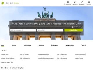 MeineJobs Berlin screenshot preview MeineJobs Berlin screenshot preview
