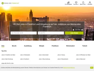 MeineJobs Frankfurt screenshot preview
