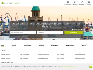 MeineJobs Hamburg platform preview MeineJobs Hamburg platform preview