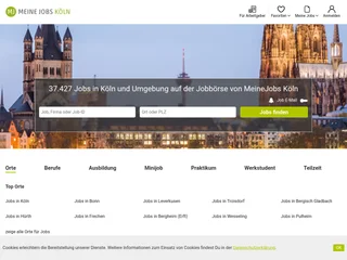 MeineJobs Köln screenshot preview