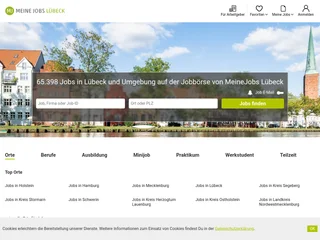 MeineJobs Lübeck platform preview MeineJobs Lübeck platform preview