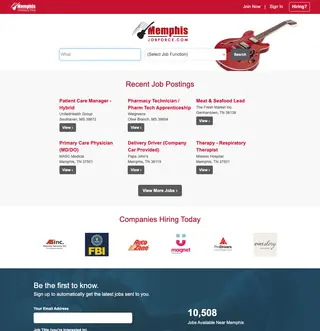 Memphis Job Force platform preview