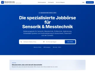 Messtechnik-Jobs screenshot preview