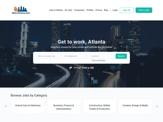 MetroAtlanta.Jobs platform preview
