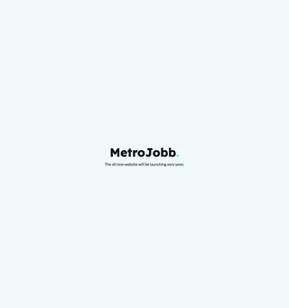 MetroJobb platform preview