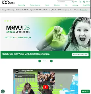 Medical Group Management Association platform preview