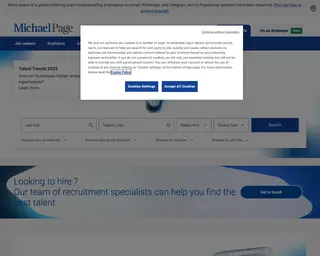 Michael Page Middle East screenshot preview