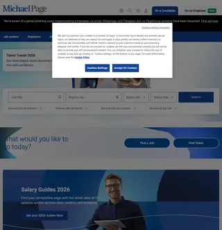 Michael Page screenshot preview