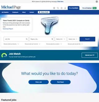 Michael Page Australia screenshot preview