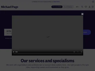 Michael Page screenshot preview