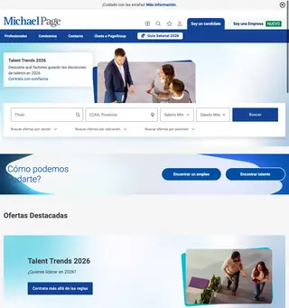 Michael Page screenshot preview