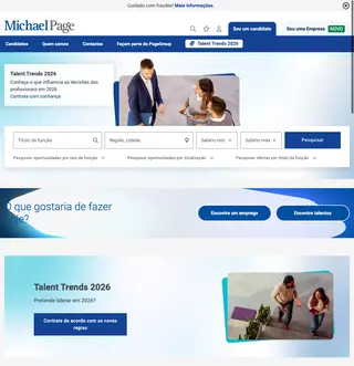 Michael Page Portugal screenshot preview