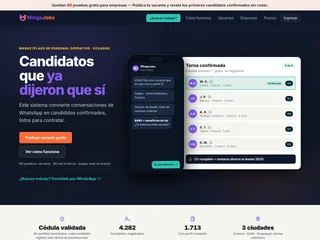 MingaJobs screenshot preview