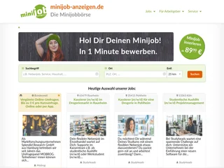 minijob-anzeigen.de screenshot preview