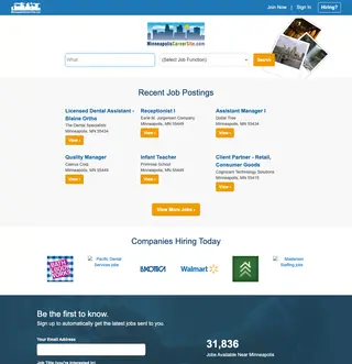 MinneapolisCareerSite platform preview