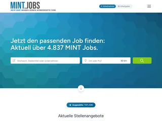 MINT.JOBS platform preview MINT.JOBS platform preview