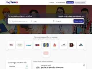 Mipleo Perú platform preview