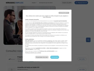 Miramas Emplois platform preview