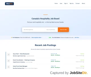 MiseHire platform preview