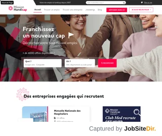MissionHandicap platform preview MissionHandicap platform preview