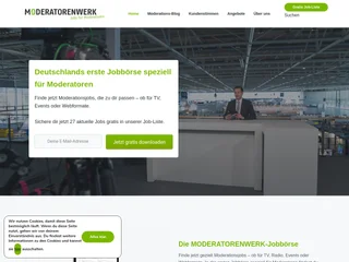 MODERATORENWERK platform preview MODERATORENWERK platform preview