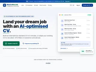 MonCvMonJob platform preview
